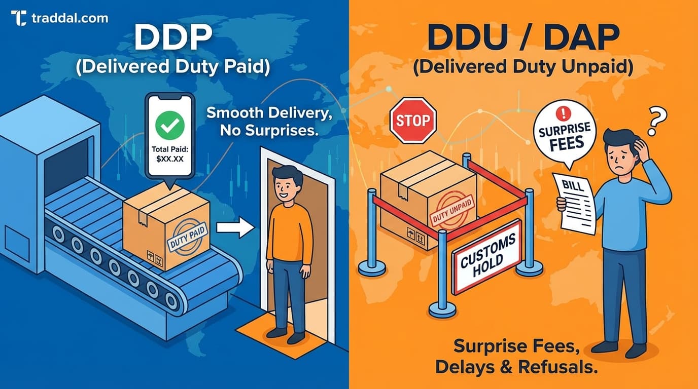 DDP vs. DDU (DAP) in 2025: The Complete Guide for E-commerce Sellers